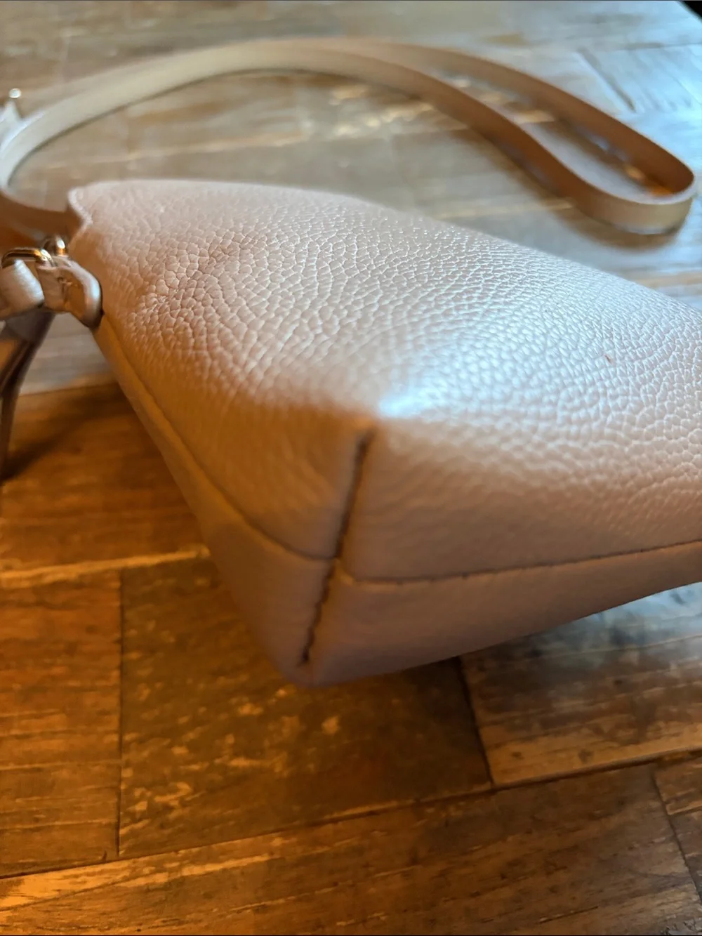 Draper James Pebbled Leather Mini Crossbody Bag